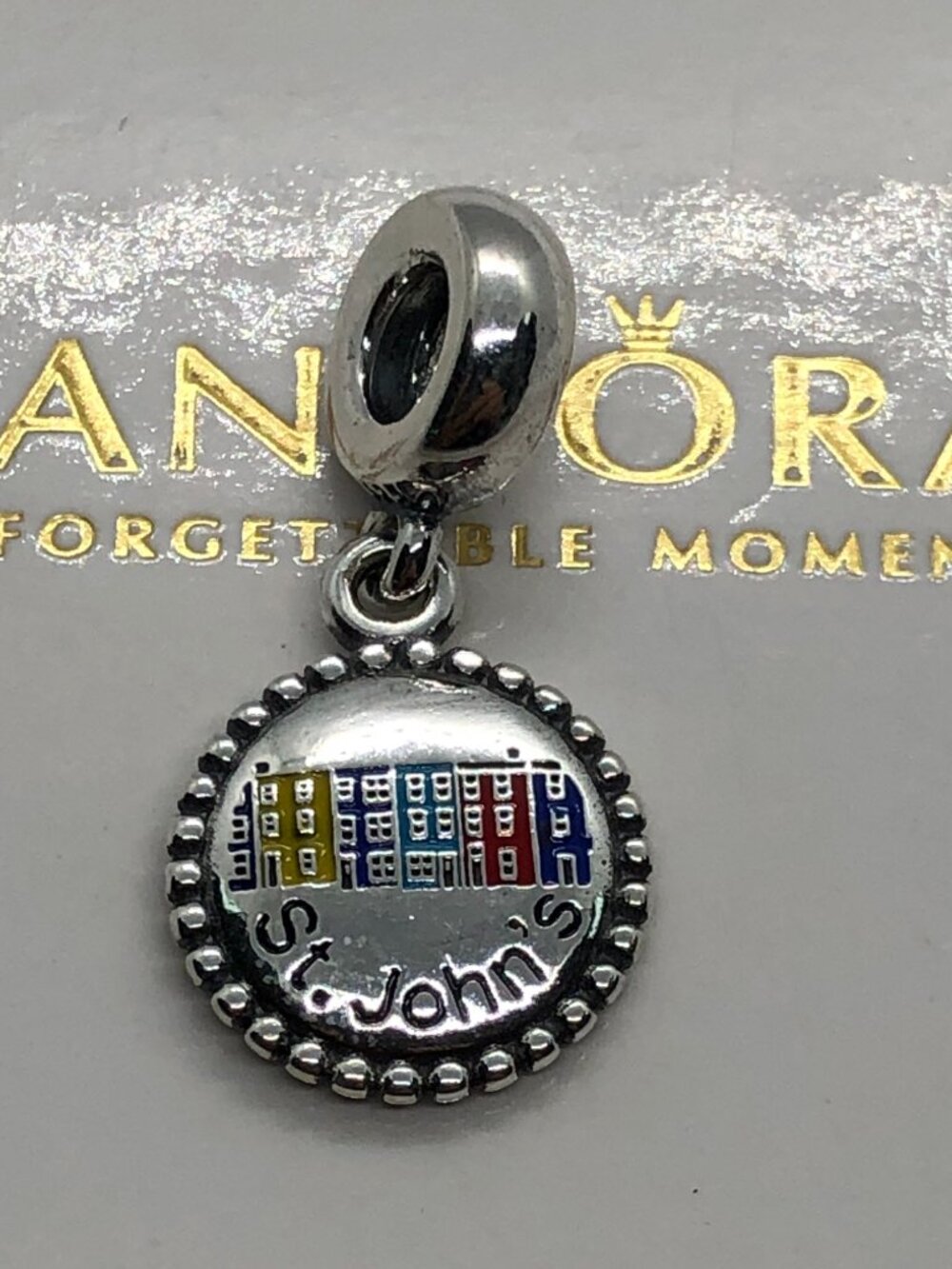 ✨🔥Pandora Jelly Bean Row Charm St. John's Pendant